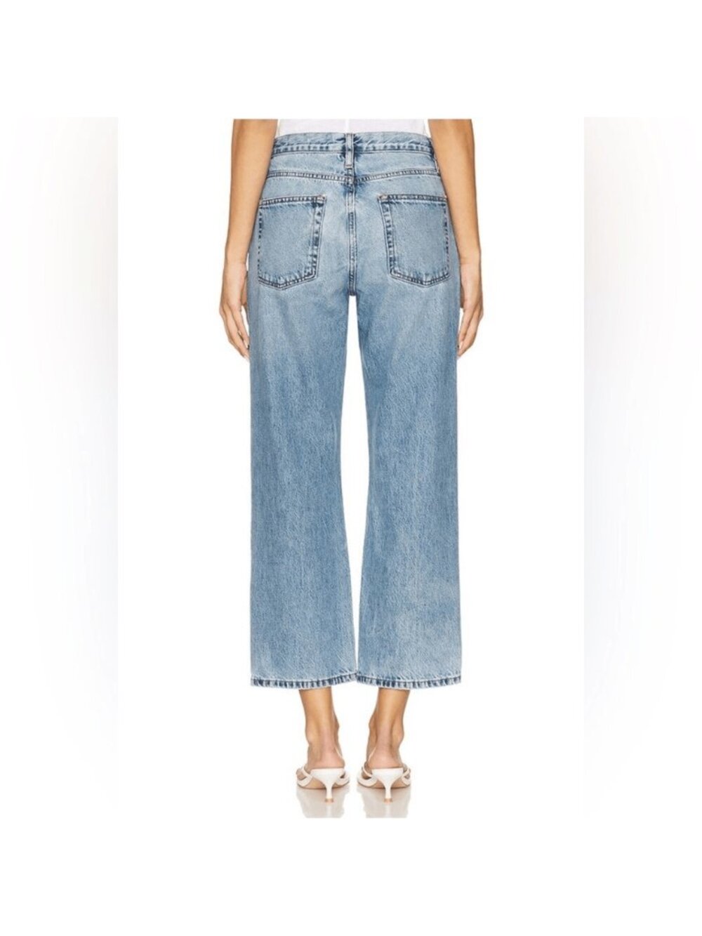 NWT Size 27 - FRAME The Hang 100% Cotton Mid Rise jeans in Seattle (NWT US$ 298) - Picture 8 of 16